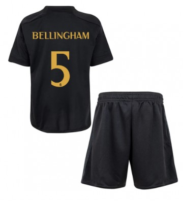 Real Madrid Jude Bellingham #5 babykläder Tredje Tröja barn 2023-24 Korta ärmar (+ Korta byxor)